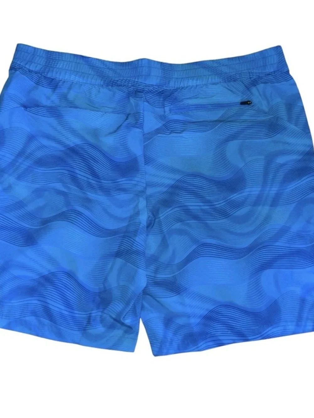 Seadoo Classic Board Shorts Men XL Blue Short Plate Class w Zip Pocket Swim